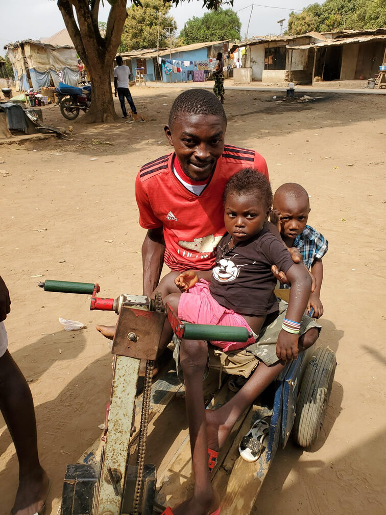 Handicap project in Sierra Leone – Be Rose